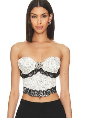 Dove Corset Top For Love & Lemons
